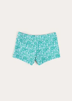 BOY Pepa London Adelaide Floral Swim Shorts in Green (12mths-4yrs)