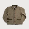 BOY Pepa London Austrian Single Breasted Contrast Trim Jacket in Brown (18mths-10yrs)