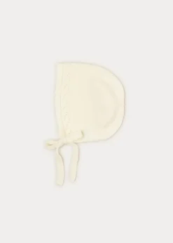 BOY Pepa London Baby Bonnet In Cream (S-L)