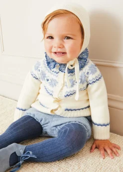 BOY Pepa London Baby Bonnet In Cream (S-L)