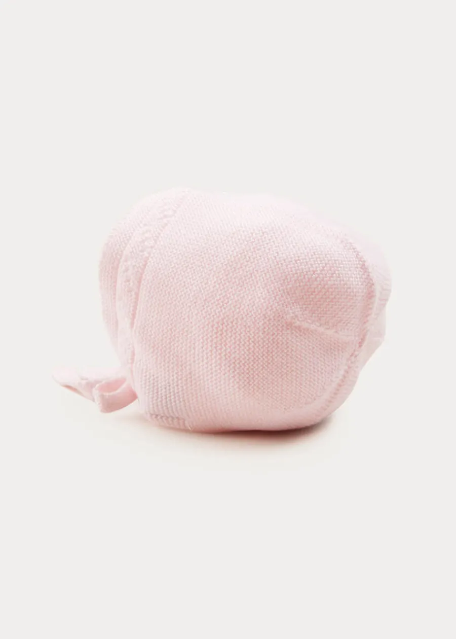 BOY Pepa London Baby Bonnet In Pink (S-L)