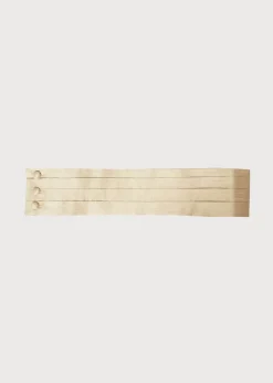 BOY Pepa London Beige Silk Pageboy Cummerbund