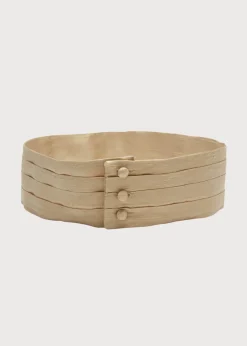BOY Pepa London Beige Silk Pageboy Cummerbund