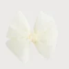 BOY Pepa London Big Bow Tulle Clip in Ivory