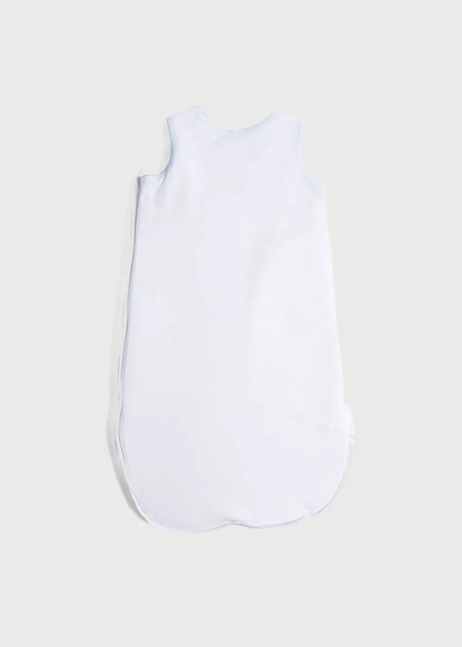 BOY Pepa London Blue Hand Smocked Sleeping Bag (3-18mths)