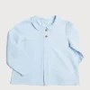 BOY Pepa London Blue Peter Pan Collar Shirt With Front Pleat (12mths-3yrs)