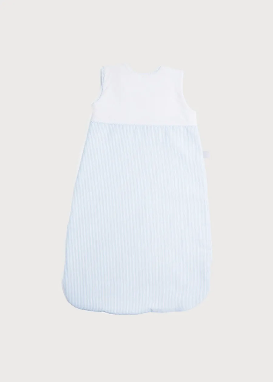 BOY Pepa London Blue Sleeping Bag with Rocking Horse Detail