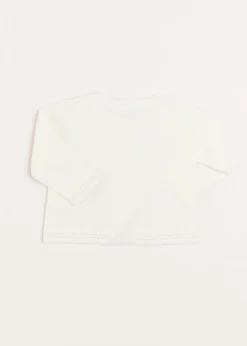 BOY Pepa London Boys Celebration Cardigan in Ivory (12mths-10yrs)