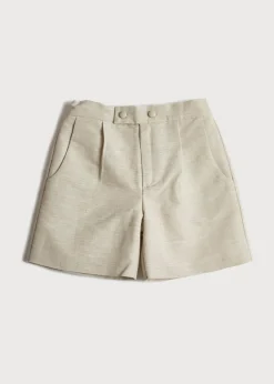 BOY Pepa London Boys Celebration Shorts Beige (4-10yrs)