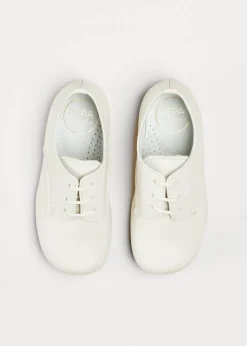 BOY Pepa London Boy's Ivory leather celebration shoes (20-34EU)