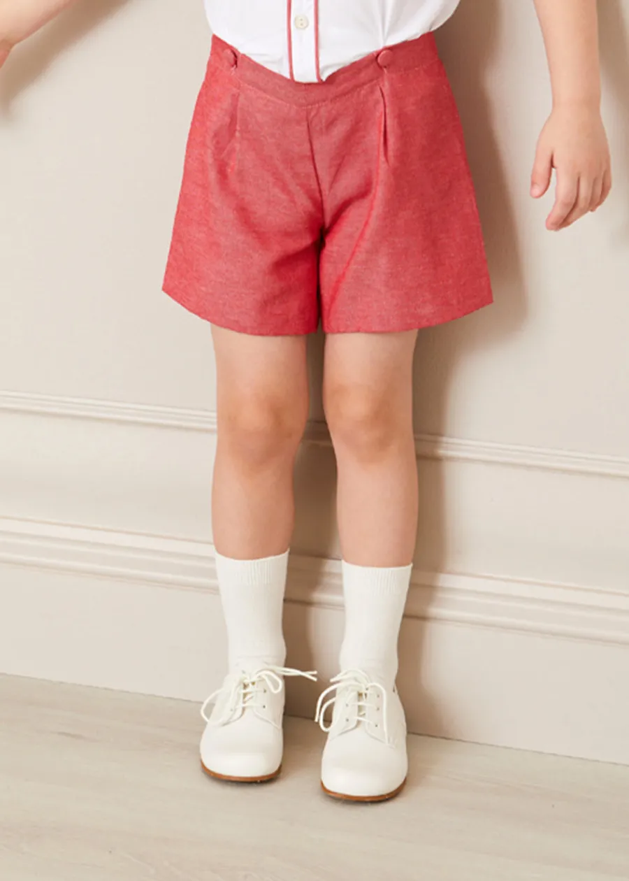 BOY Pepa London Boy's Ivory leather celebration shoes (20-34EU)