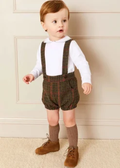 BOY Pepa London Brown Ribbed Knee-High Socks (3mths-10yrs)