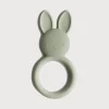 BOY Pepa London Bunny Teether in Green