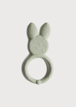BOY Pepa London Bunny Teether in Green