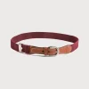 BOY Pepa London Burgundy Belt