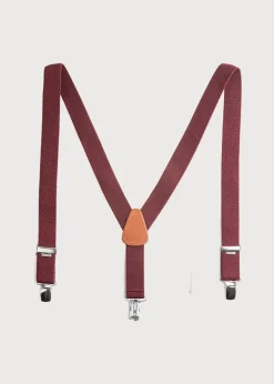 BOY Pepa London Burgundy Braces
