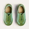 BOY Pepa London Canvas Lace Up Plimsols in Green (23-35EU)