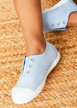 BOY Pepa London Canvas Plimsolls in Blue (20-35EU)