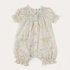 Pepa London Clara Floral All-In-One Pyjamas in Green (9mths-2yrs)