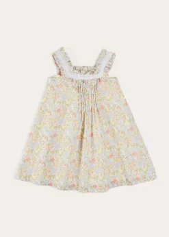 Pepa London Clara Floral Frill Trim Night Dress in Green (18mths-10yrs)