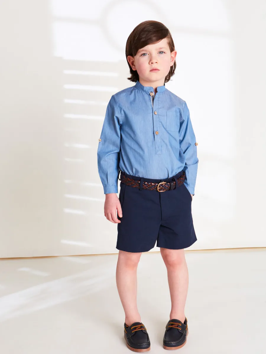 BOY Pepa London Classic Smart Shorts in Navy (4-10yrs)