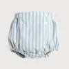 BOY Pepa London Classic Striped Bloomer in Sky Blue (3mths-3yrs)