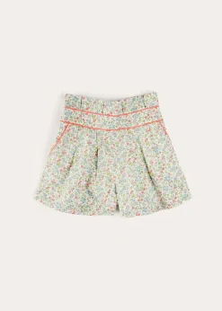 Pepa London Cordelia Floral Shorts in Pink Made with Liberty Fabric (4-10yrs)