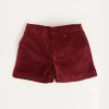 BOY Pepa London Corduroy Shorts in Burgundy (18mths-4yrs)