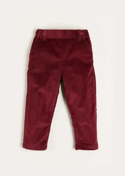 BOY Pepa London Corduroy Trousers in Burgundy (18mths-5yrs)