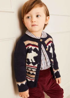 BOY Pepa London Corduroy Trousers in Burgundy (18mths-5yrs)