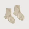 BOY Pepa London Cotton Short Socks Beige (0mths-10yrs)