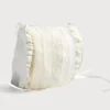 BOY Pepa London Cream Lace Christening Bonnet with Frill (3mths-2yrs)