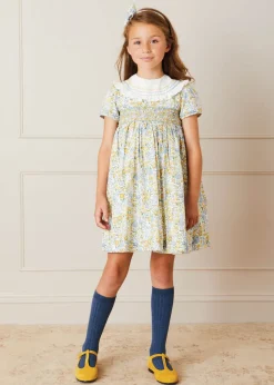 BOY Pepa London Denim Ribbed Knee-High Socks (3mths-10yrs)