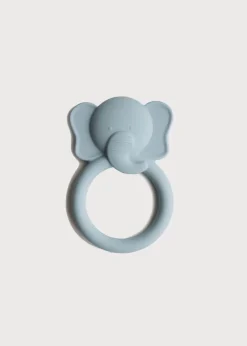 BOY Pepa London Elephant Teether in Blue
