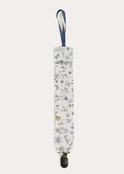 BOY Pepa London Ellis Dummy Clip in Blue Made with Liberty Fabric