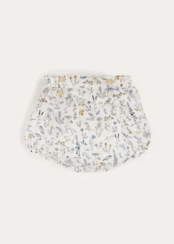 BOY Pepa London Ellis Floral Bloomer in Blue Made with Liberty Fabric (1m-3yrs)