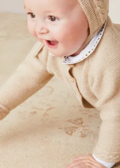 BOY Pepa London Embroidered Polo Collar Bodysuit in White (0mths-3yrs)