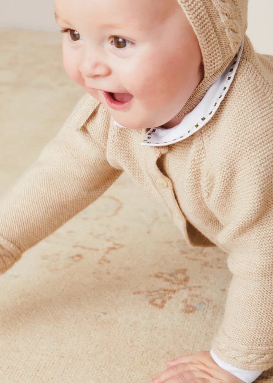 BOY Pepa London Embroidered Polo Collar Bodysuit in White (0mths-3yrs)