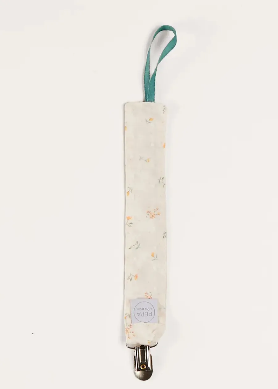 BOY Pepa London Esme Floral Dummy Clip in White