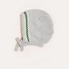 BOY Pepa London Fair Isle Detail Knitted Bonnet in Grey (S-L)