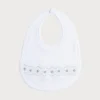 BOY Pepa London Green Hand Smocked Bib