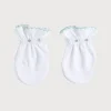 Pepa London Green Hand Smocked Mittens