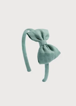 BOY Pepa London Green Linen Hairband