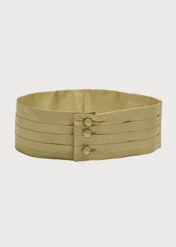 BOY Pepa London Green Silk Pageboy Cummerbund