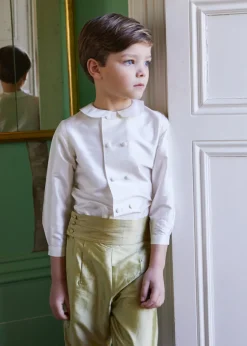 BOY Pepa London Green Silk Pageboy Knickerbockers (12mths-10yrs)
