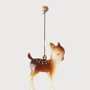 BOY Pepa London Hand Painted Bambi Christmas Ornament in Brown