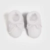 BOY Pepa London Knitted Booties in White
