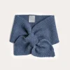BOY Pepa London Knitted Merino Wool Winter Scarf in Blue (S-M)