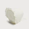 BOY Pepa London Lace Trim Satin Bow Bonnet in Ivory (3mths-2yrs)