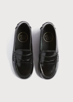BOY Pepa London Leather Black Moccasins (26-32EU)